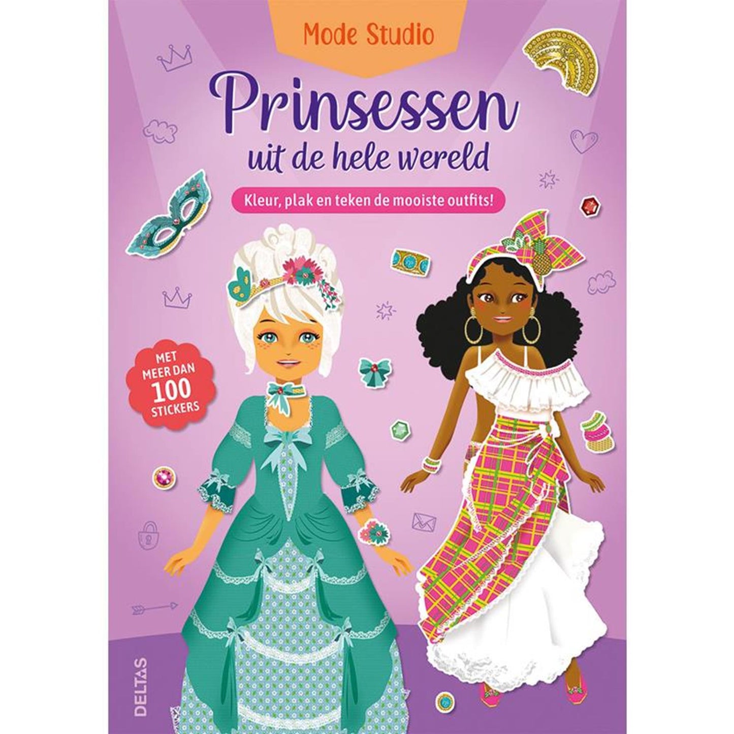 Princesses du studio de mode Deltas du monde entier