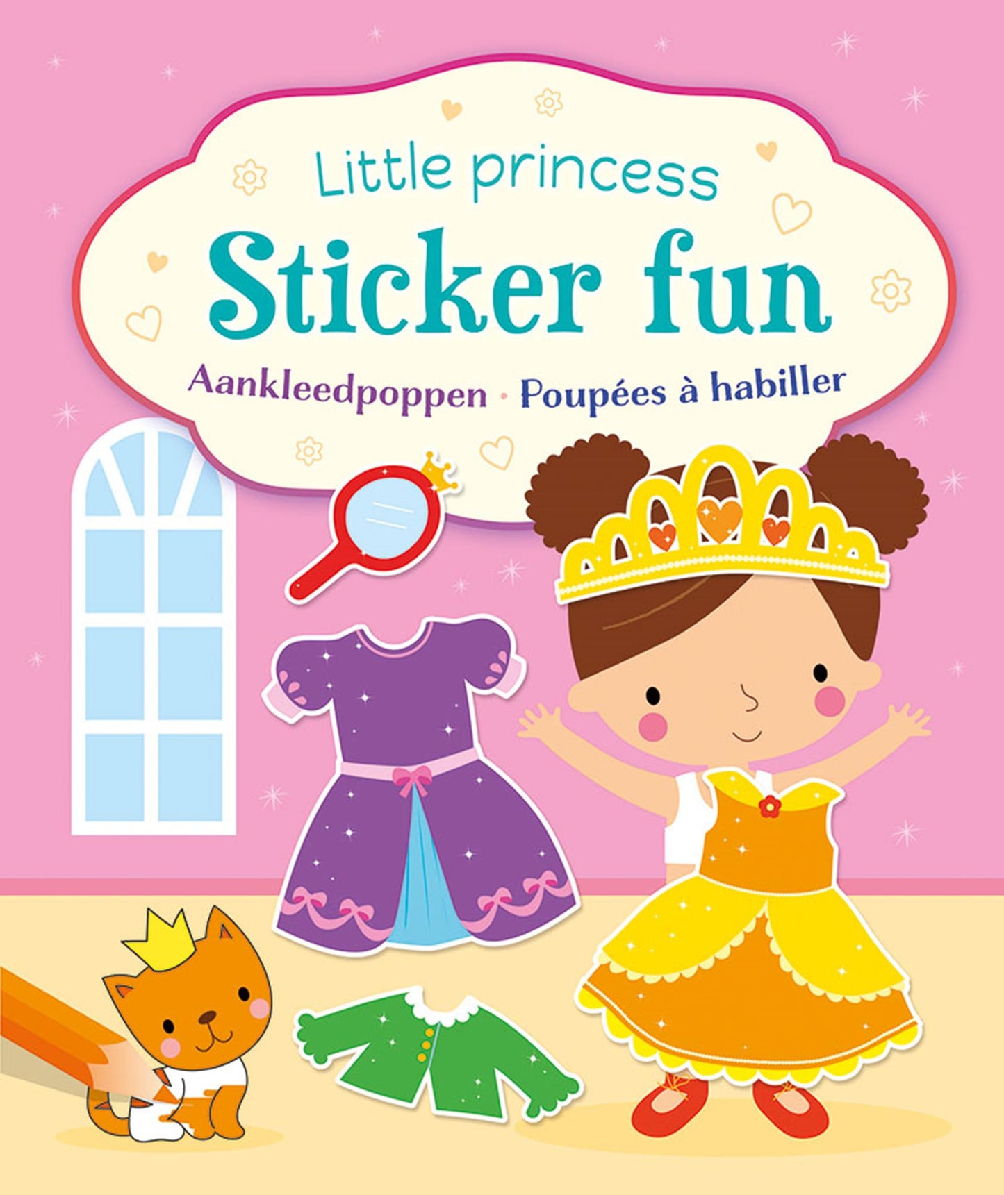 Deltas Little Sticker Fun Dressing Dolls Sticker Book