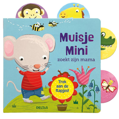 Deltas Muisje Mini cherche son livre en carton maman