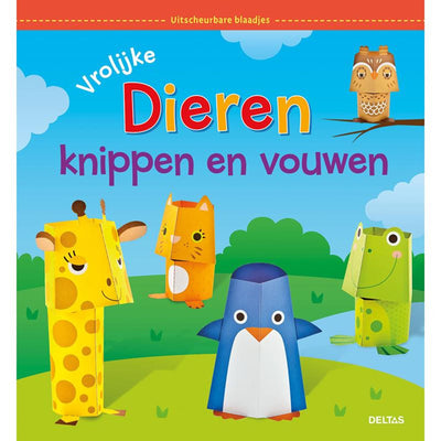 Découpez et pliez les animaux joyeux Deltas