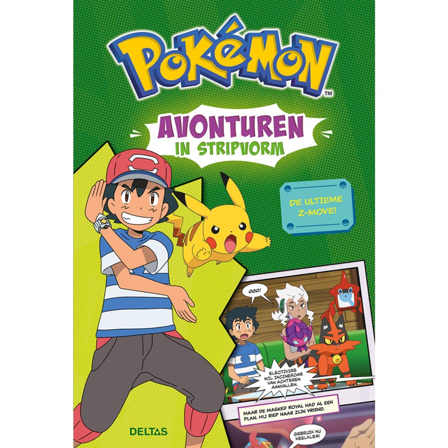 Aventures Pokémon Pokémon sous forme de bande dessinée - z-move !