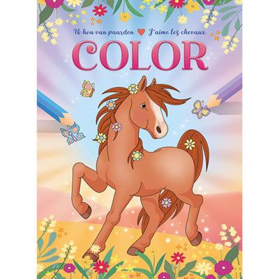 Deltas J'aime les blocs de couleurs des chevaux