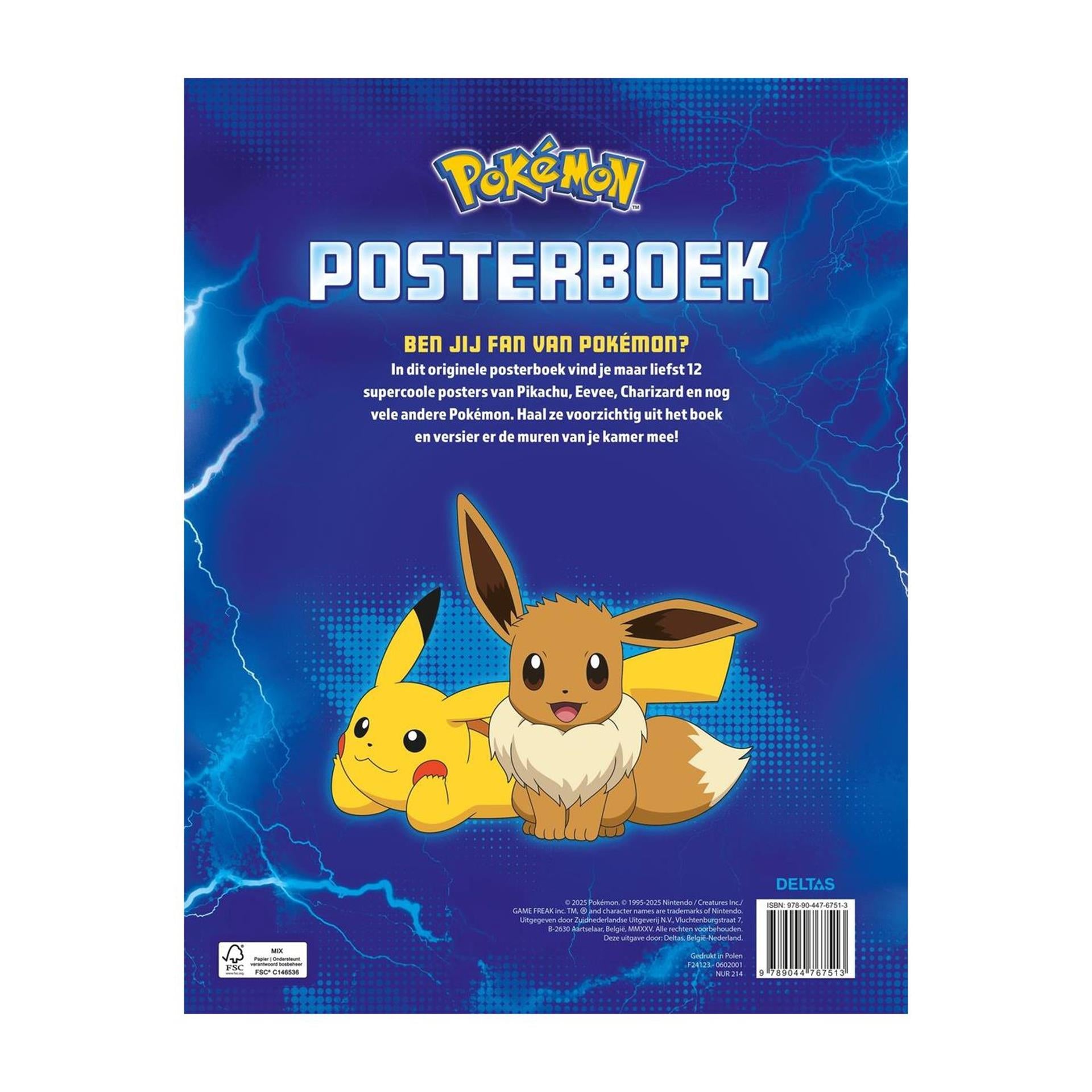 Livre d'affiches Pokémon Deltas