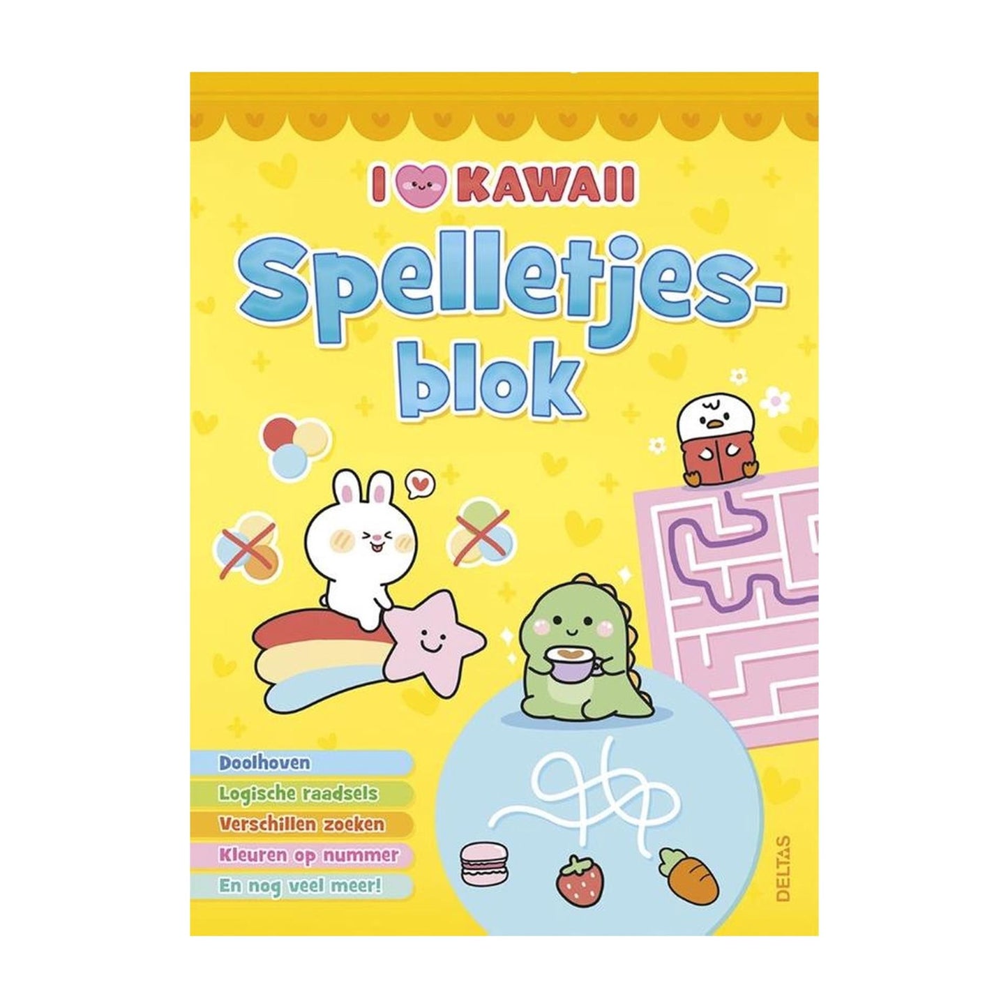 Deltas j'aime le bloc de jeu kawaii