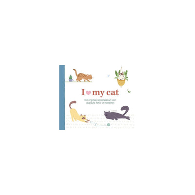 Deltas J'aime mon album de chat livre à remplir