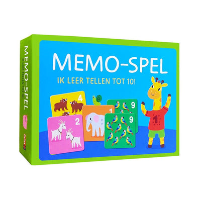 Deltas J'apprends à compter jusqu'à 10 ! jeu de mémo
