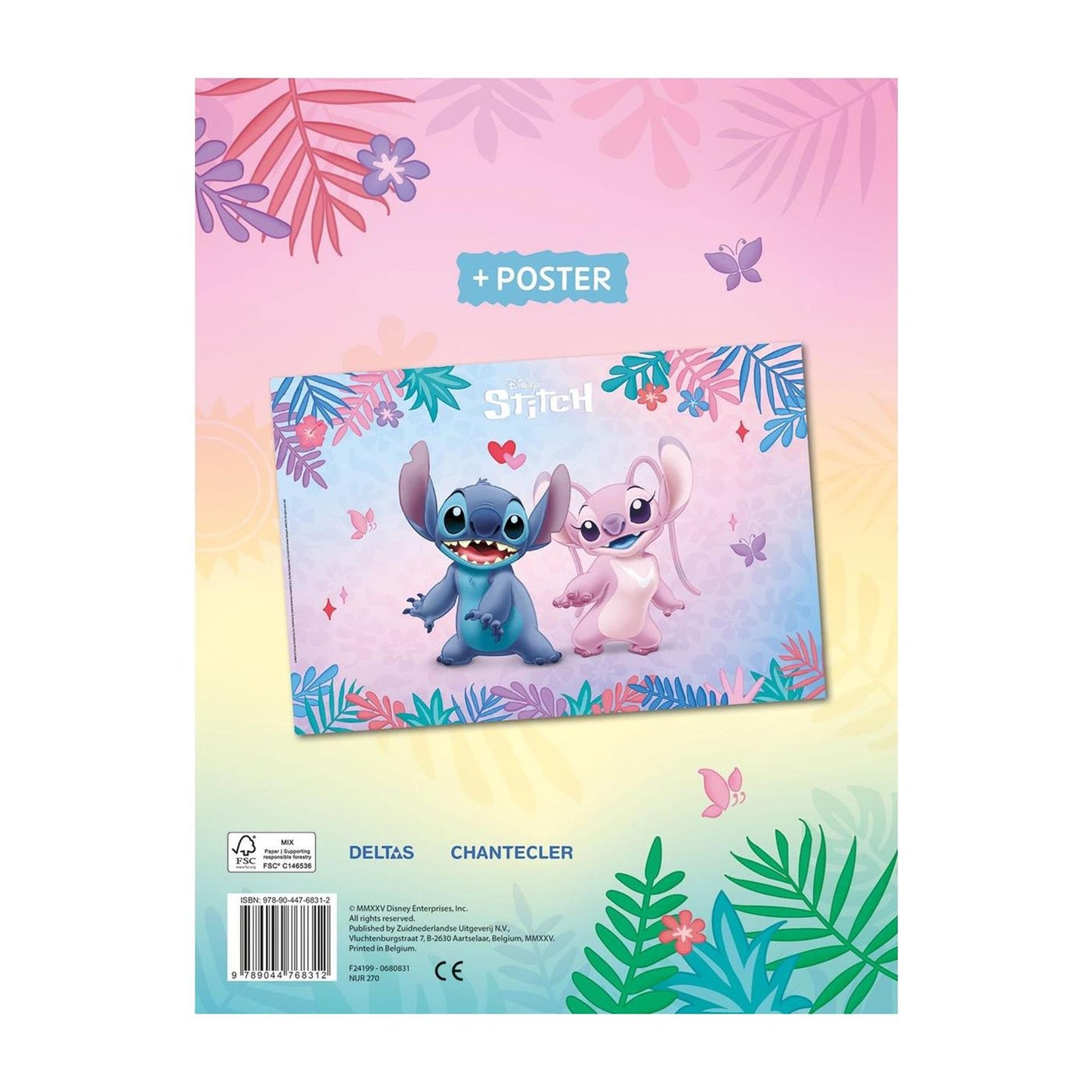 Deltas disney viva colorama (avec affiche) point