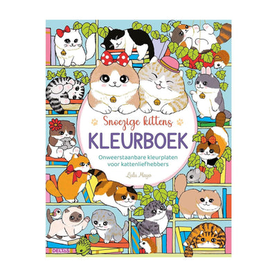 Livre de coloriage de chatons mignons Deltas