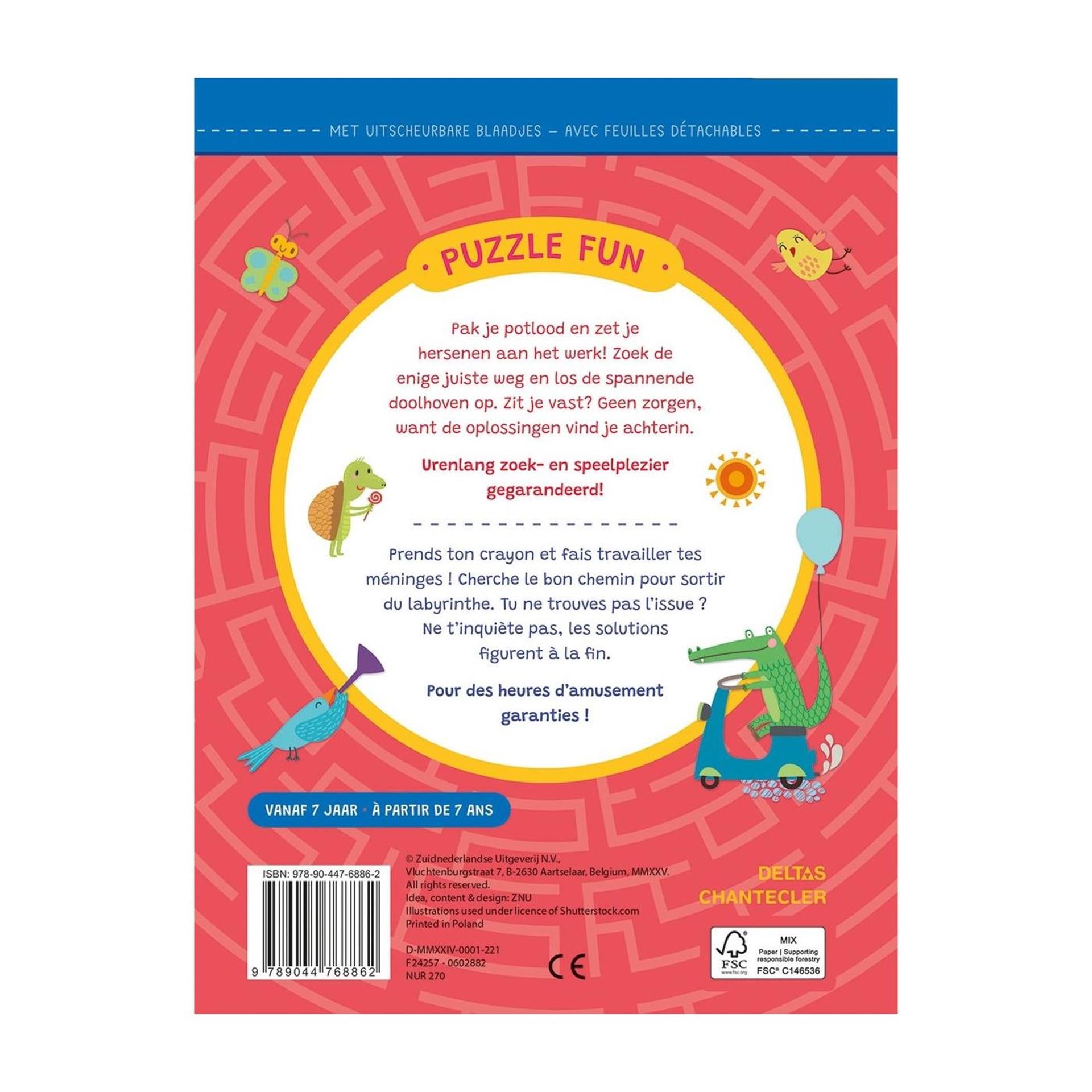Puzzle amusant des Deltas - labyrinthes