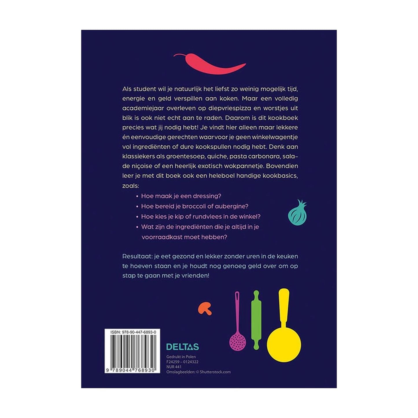 Deltas, le meilleur livre de recettes pour les étudiants
