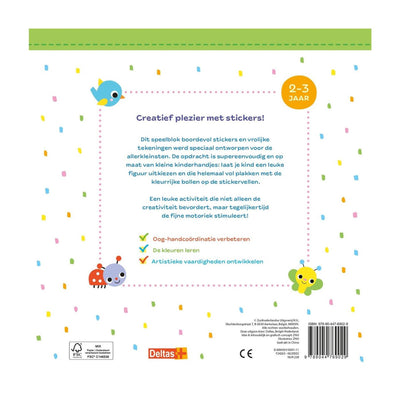 Autocollant Deltas amusant pour les tout-petits (2-3 ans)
