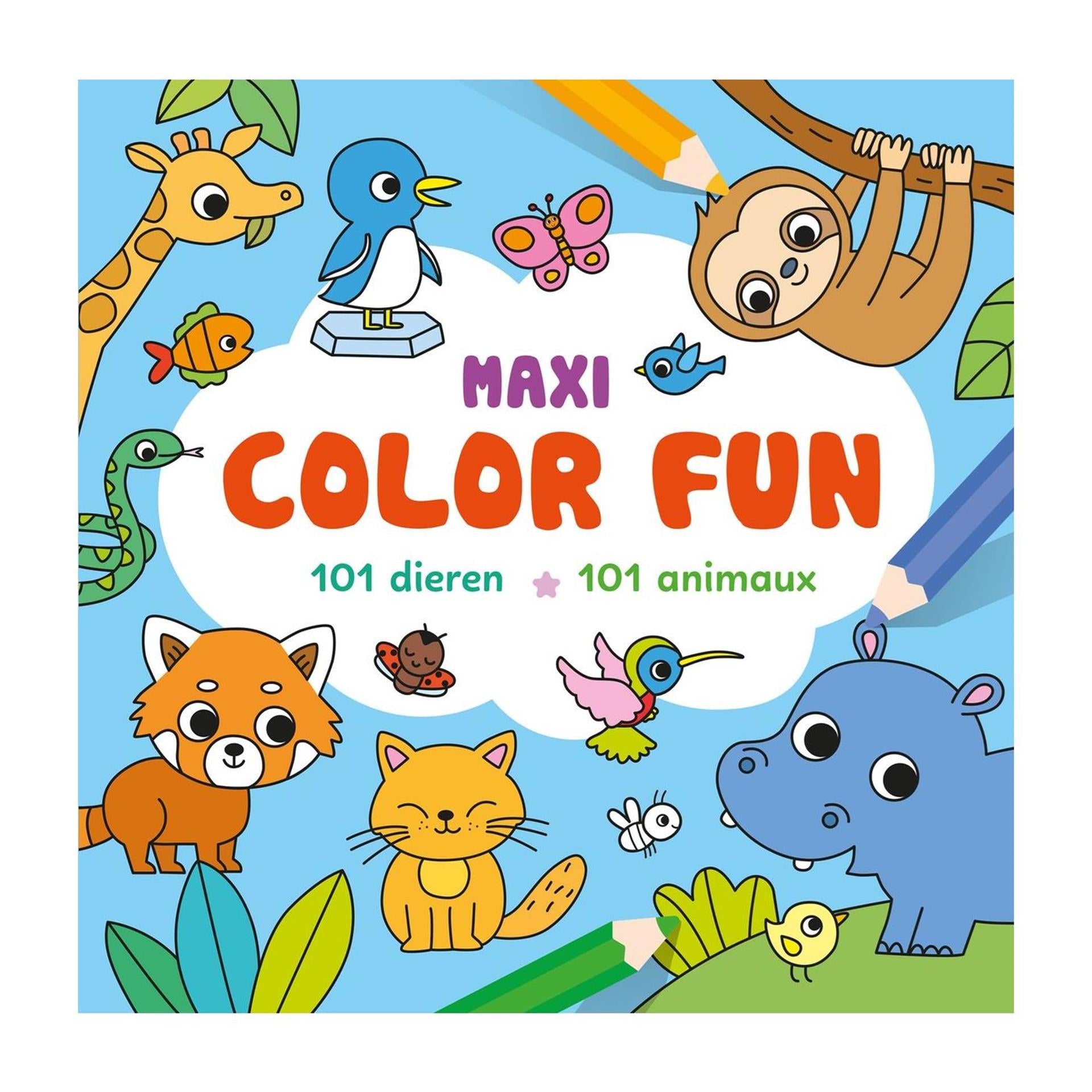 Deltas maxi color fun 101 animaux
