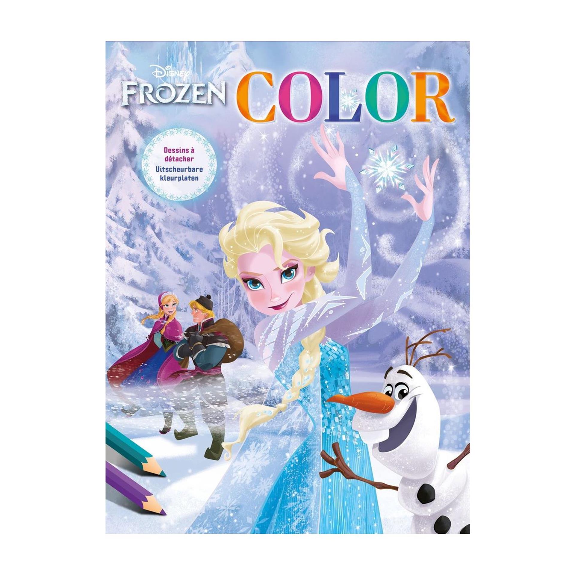 Couleur Disney La Reine des Neiges de Delta