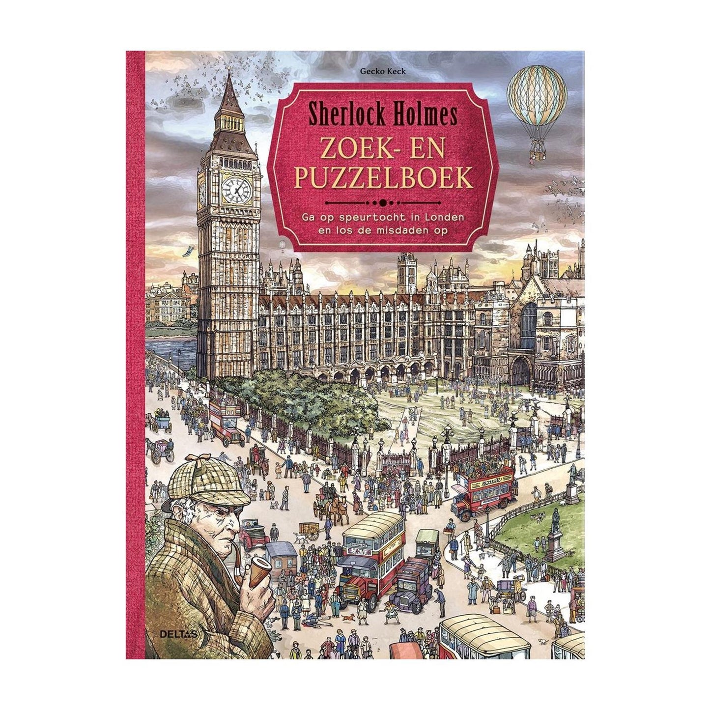 Livre de recherche et d'énigmes de Deltas Sherlock Holmes