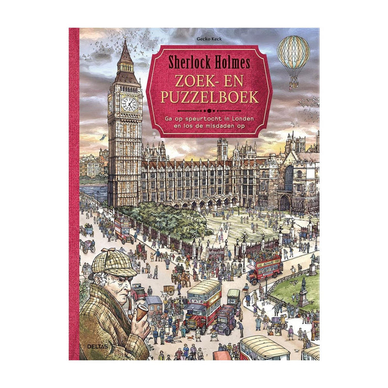 Livre de recherche et d'énigmes de Deltas Sherlock Holmes