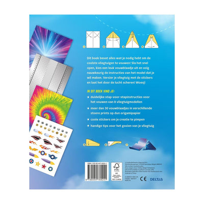 Avions en papier Deltas - étape par étape