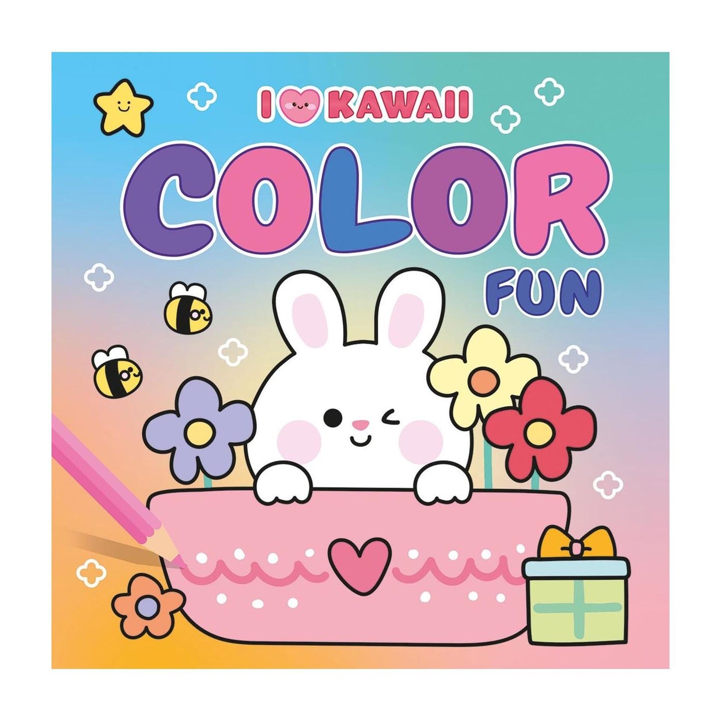 Deltas kawaii color fun - livre de coloriage