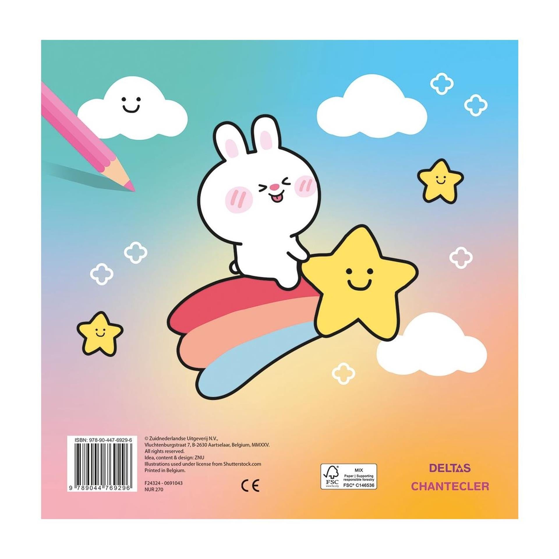 Deltas kawaii color fun - livre de coloriage