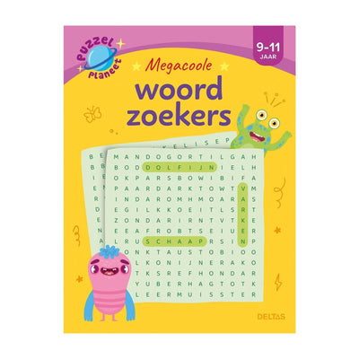 Planète puzzle Deltas - recherches de mots méga cool 9-11 ans