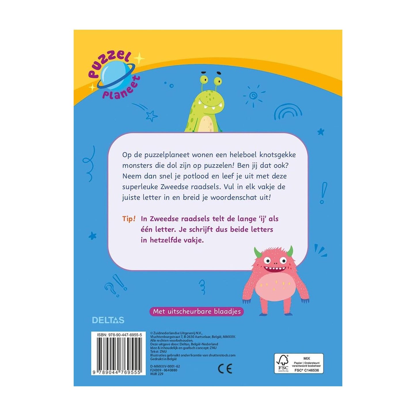 Planète puzzle Deltas - énigmes suédoises méga sympas 9-11 ans