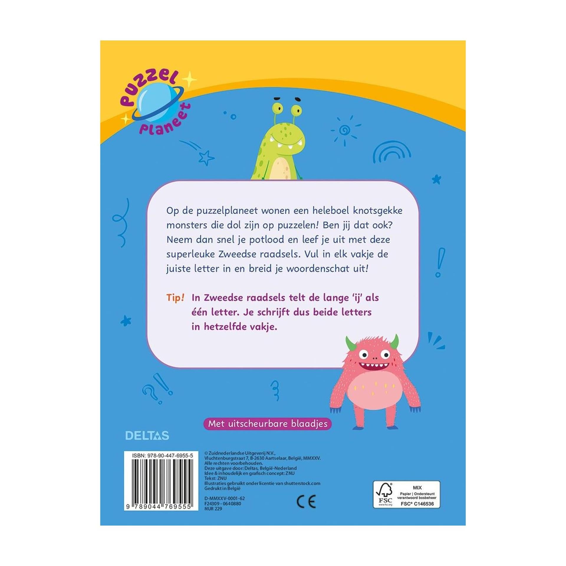 Planète puzzle Deltas - énigmes suédoises méga sympas 9-11 ans