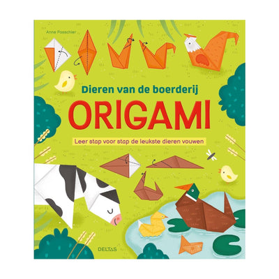 Animaux de la ferme en origami Deltas