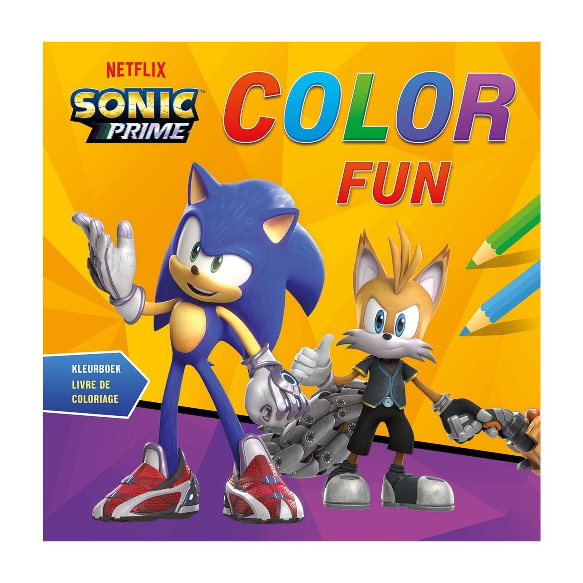 Deltas Sonic Prime Color amusant