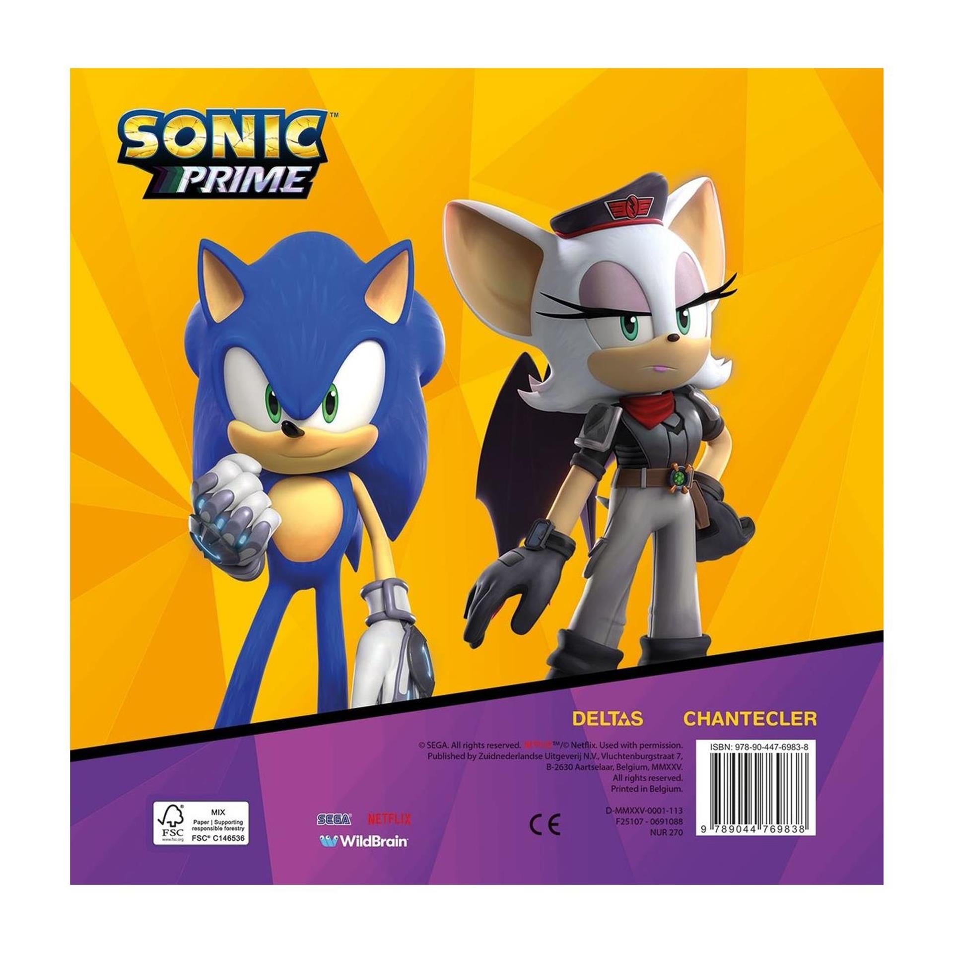 Deltas Sonic Prime Color amusant