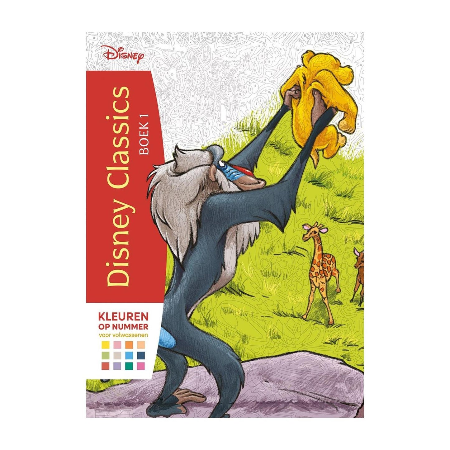 Deltas Disney classiques livre 1 couleur par numéro