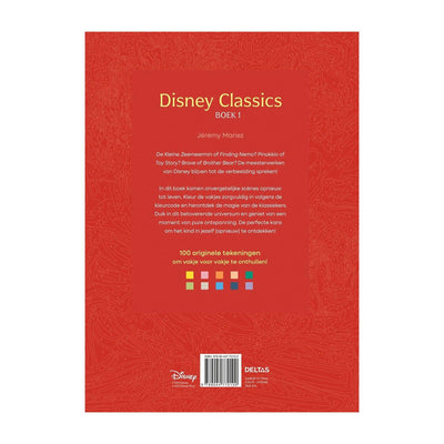 Deltas Disney classiques livre 1 couleur par numéro