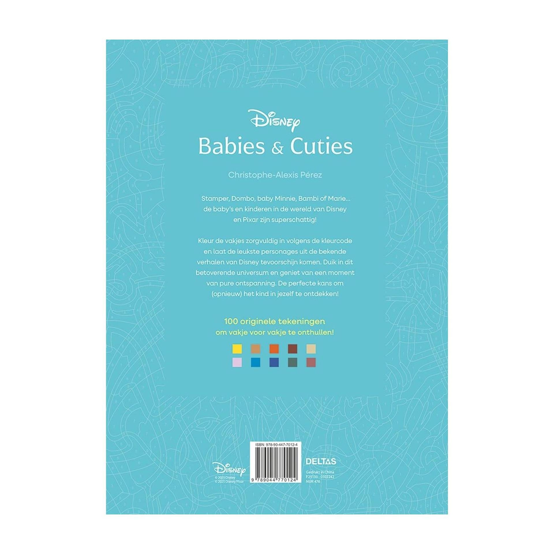 Mignons bébés Deltas - couleur par numéro