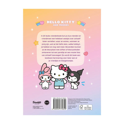 Le livre d'amis Hello Kitty de Delta