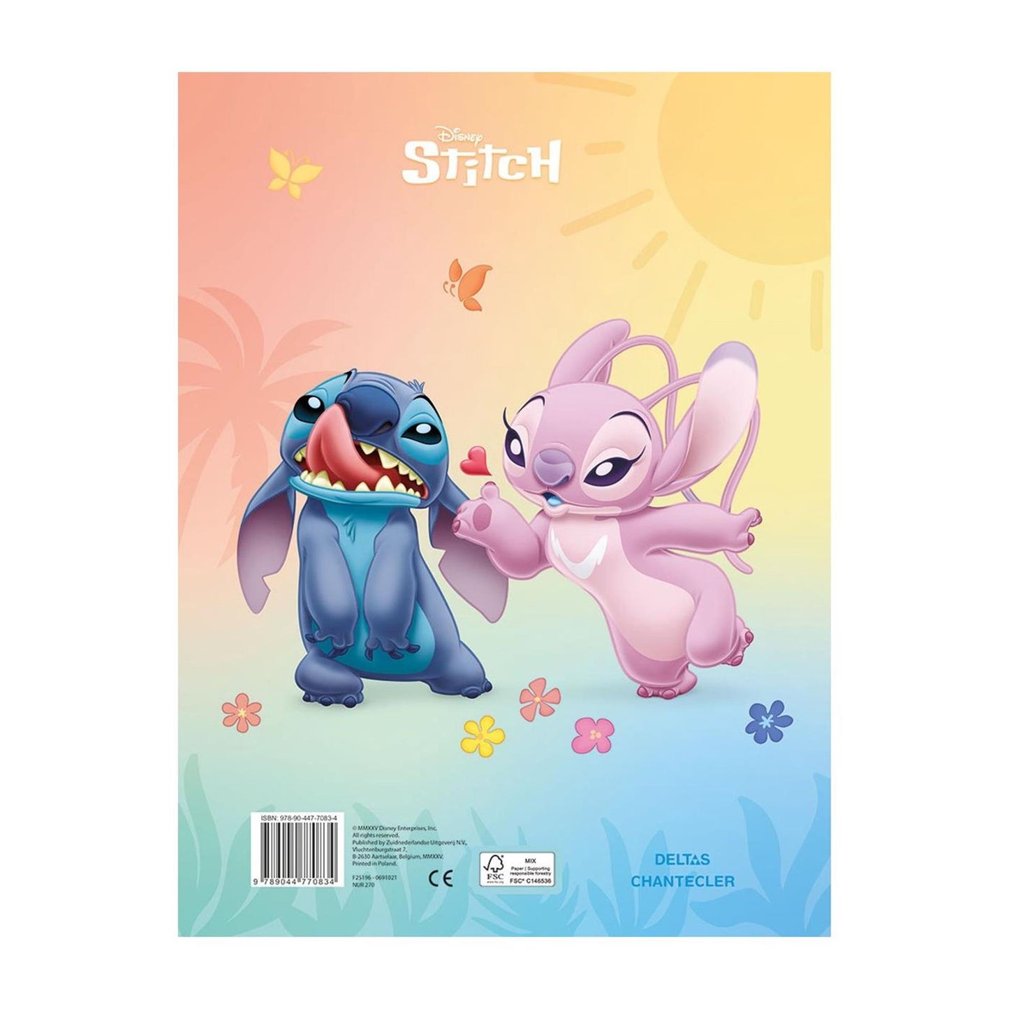 Deltas Disney Super Color Parade Stitch