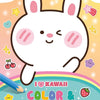 Livre de coloriage amusant de couleurs et d'autocollants Deltas kawaii