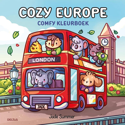 Deltas Cosy Europe Livre de coloriage confortable Jade Summer