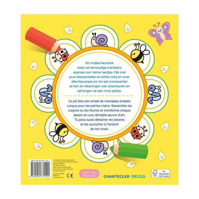 Livre de coloriage couleur mandala heureux Deltas