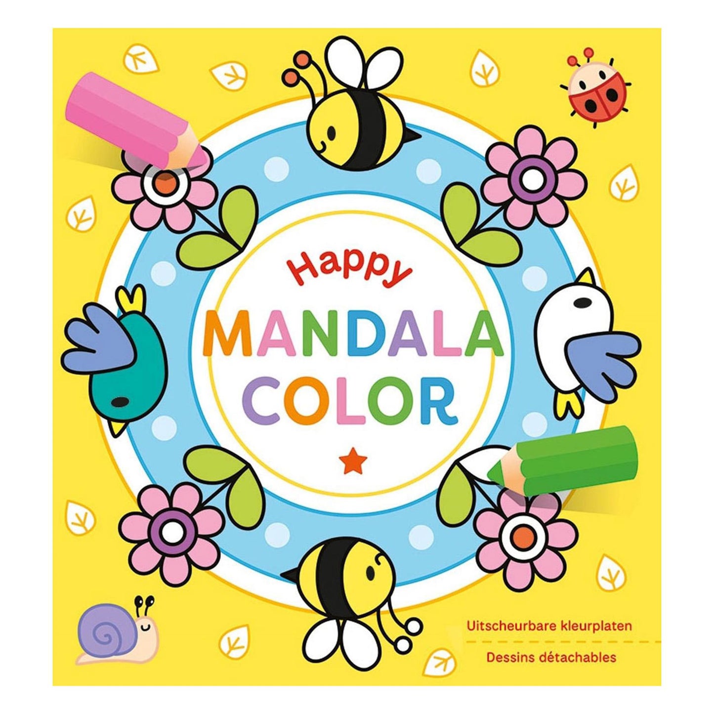 Livre de coloriage couleur mandala heureux Deltas