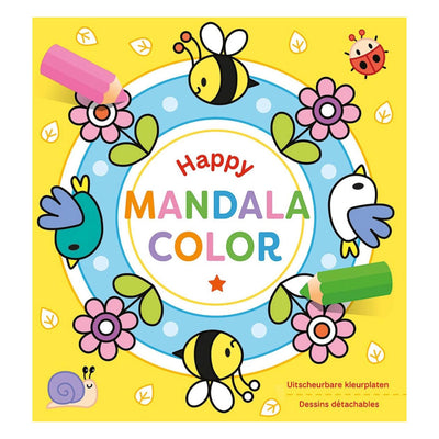Livre de coloriage couleur mandala heureux Deltas