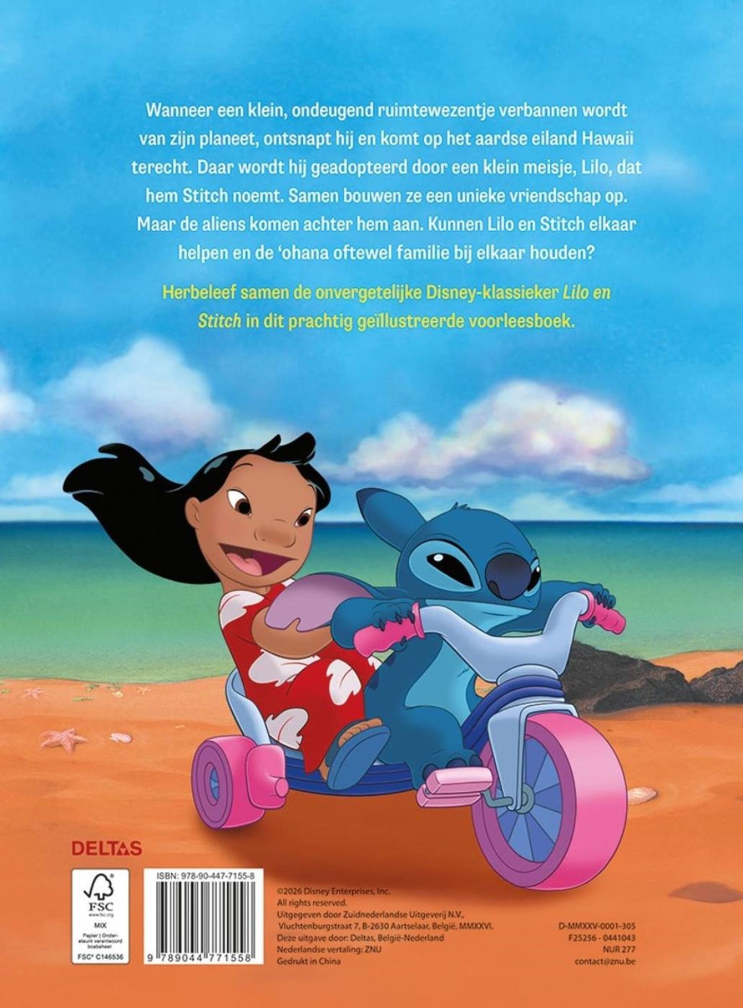Deltas Disney livre de contes Lilo Stitch