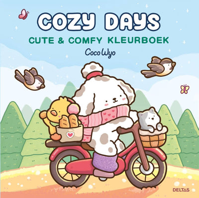 Deltas Cozy Days joli livre de coloriage confortable Coco Wyo