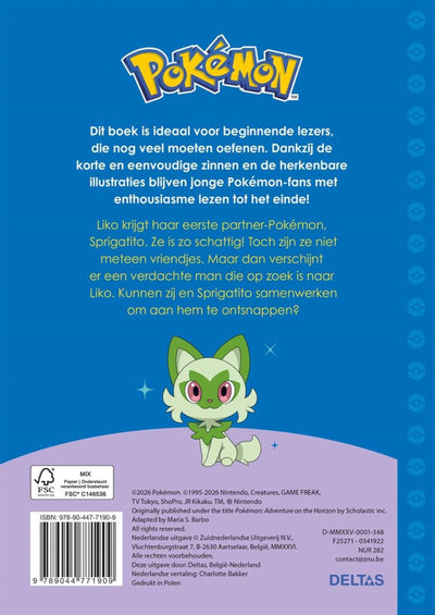 Le plaisir de la première lecture de Pokémon de Delta - Le premier jour d'école de Liko