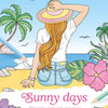 Deltas beaux jours - coloriage pour adultes