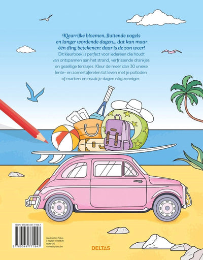 Deltas beaux jours - coloriage pour adultes