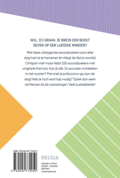 Les recherches de mots Deltas Brain Boosters pour tous les jours