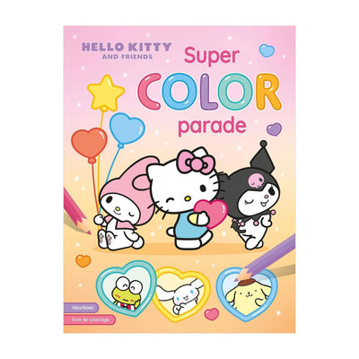 Deltas Hello Kitty et ses amis Super Color Parade livre de coloriage