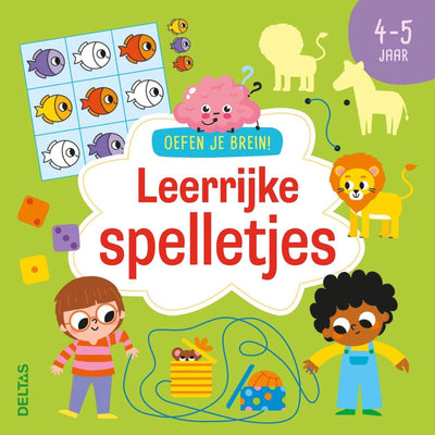 Les deltas font travailler votre cerveau ! jeux éducatifs - 4-5 ans