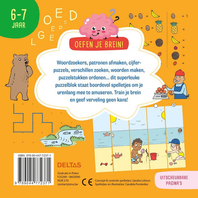 Les deltas font travailler votre cerveau ! jeux éducatifs pour 6-7 ans