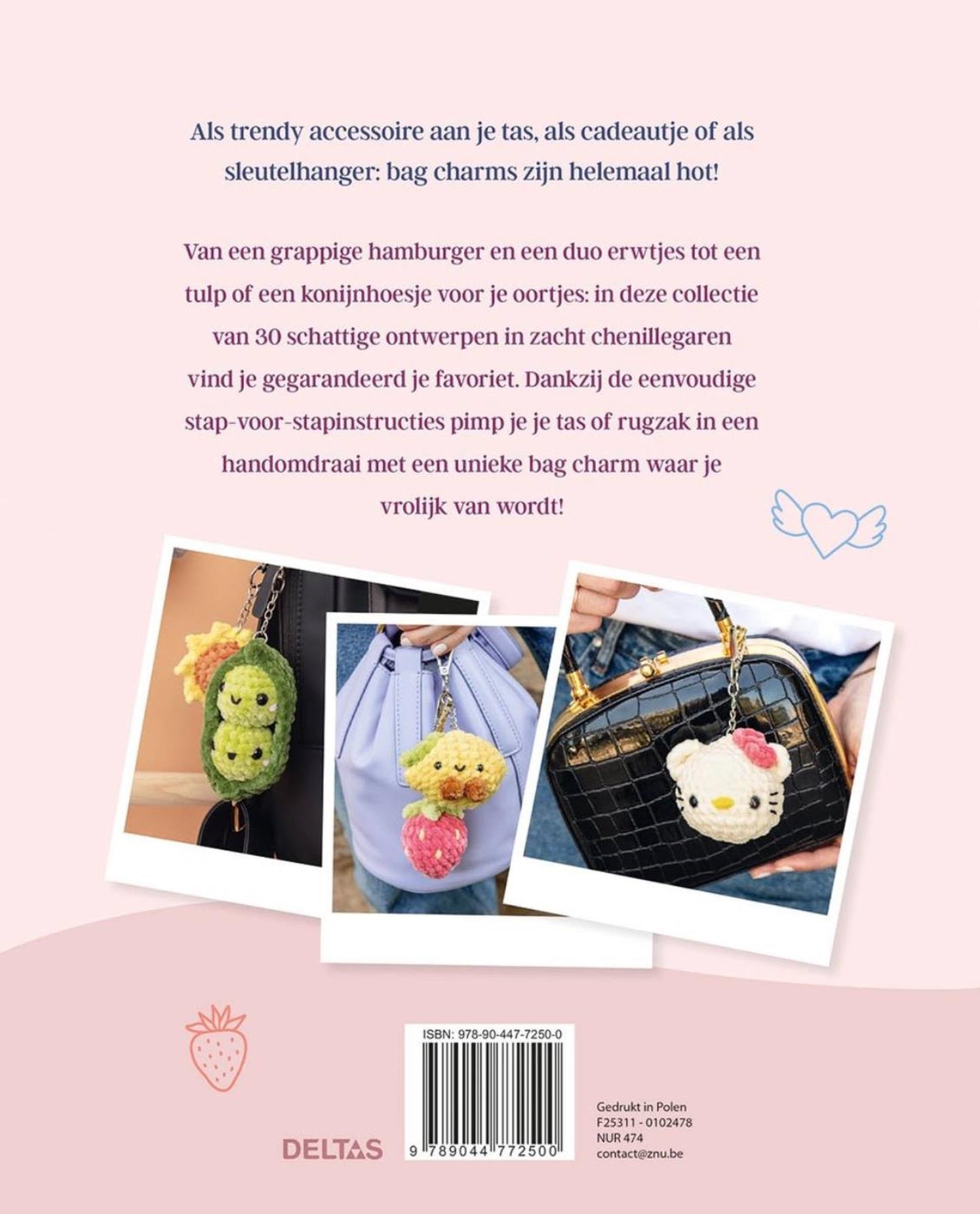 Breloques de sac Deltas au crochet