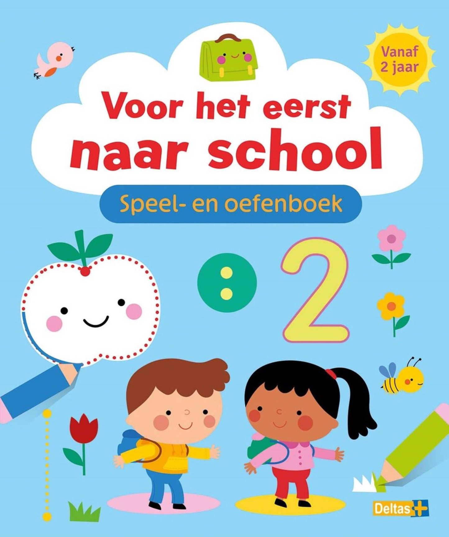 Deltas va à l'école pour la première fois - jeu et cahier d'exercices