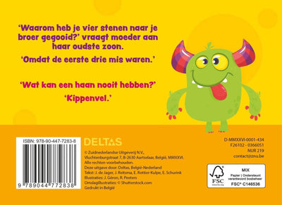 Deltas le livre de blagues folles pour les enfants